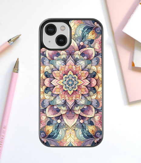 Geometric Mandala Glass Cover