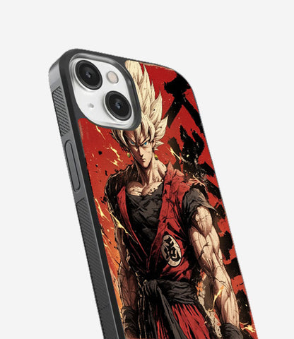 Goku Orange Gi Power Glass Cover