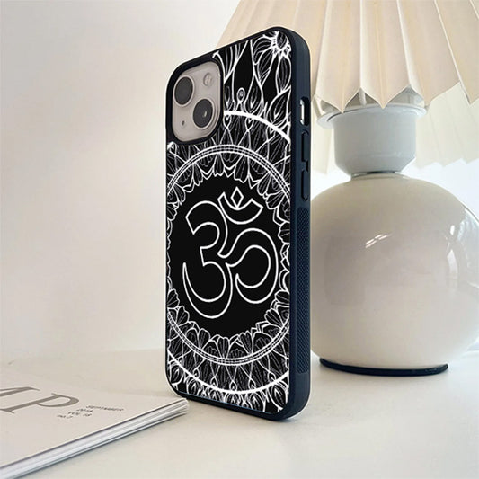 Holly Hindu Mandala Glass Cover