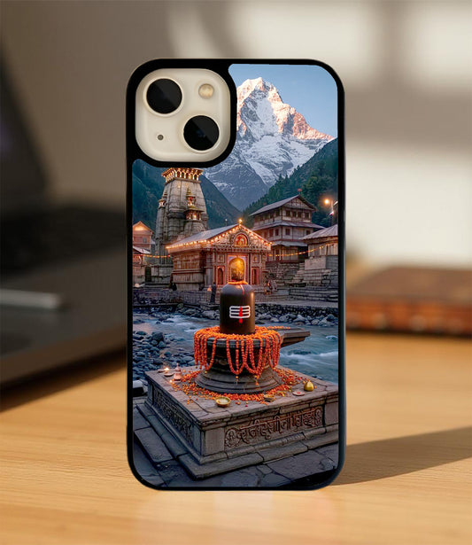 Kedarnath Blessings Glass Cover