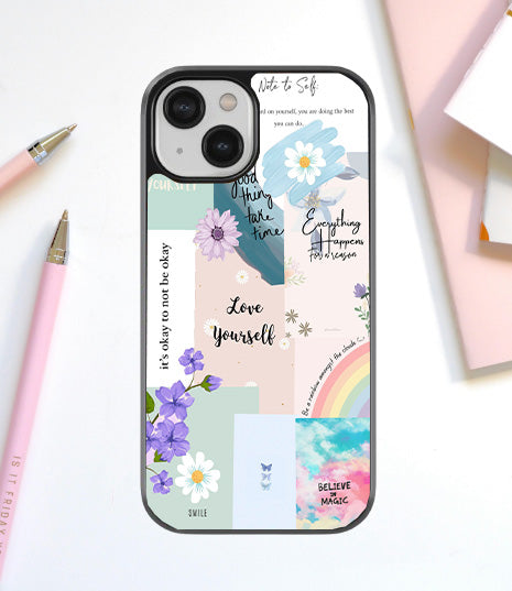 Love YourSelf Glass Cover