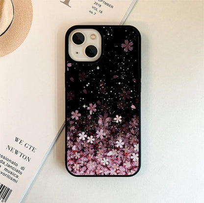 Mix White Flower Glass Cover