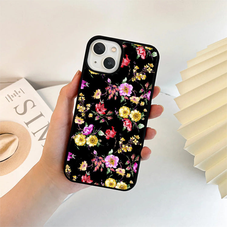 Mix Colourful Flower Glass Cover