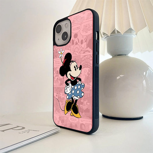 PINK MINNI Glass Cover