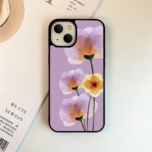 Pastel  Pink Bow Glass Cover