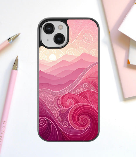 Pink Serenity Glass Cover