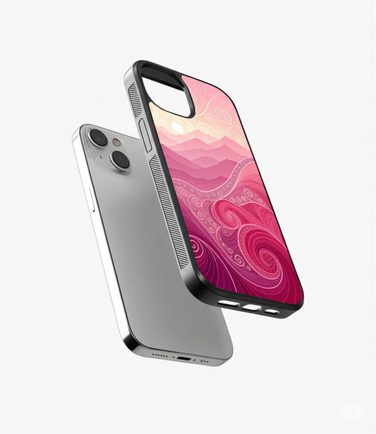 Pink Serenity Glass Cover