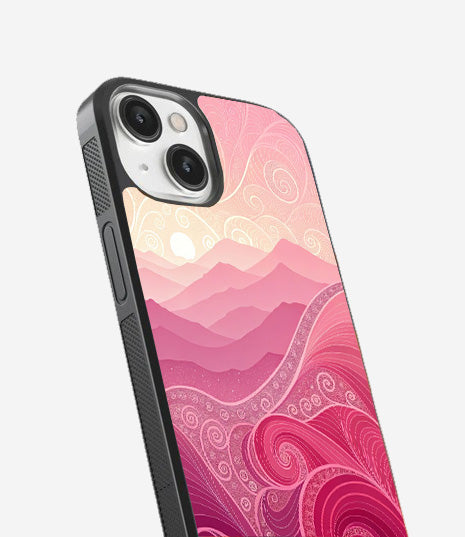 Pink Serenity Glass Cover