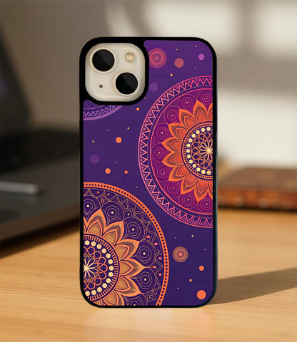Purple Haze Mandala Glass Cover