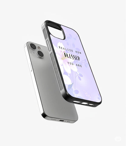 Realize Now Bless You are Glass Cover