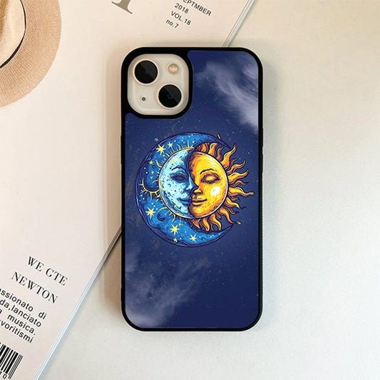 Sun and  Moon Glass Cover