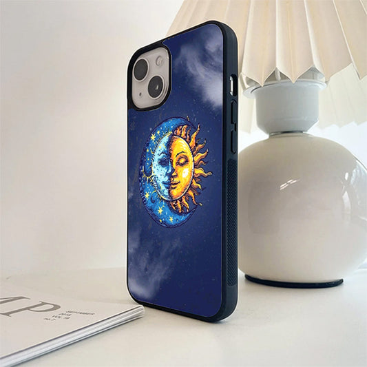 Sun and  Moon Glass Cover