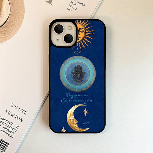 Sun and Moon Evil Glass Cover