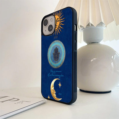 Sun and Moon Evil Glass Cover