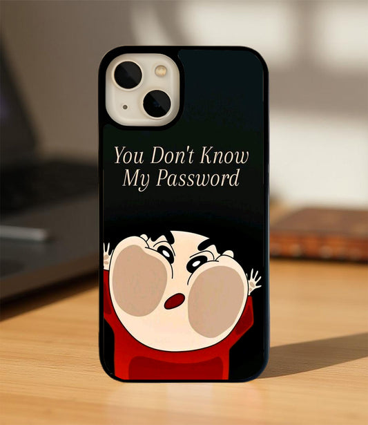 Shin-chan's Secret Glass Cover