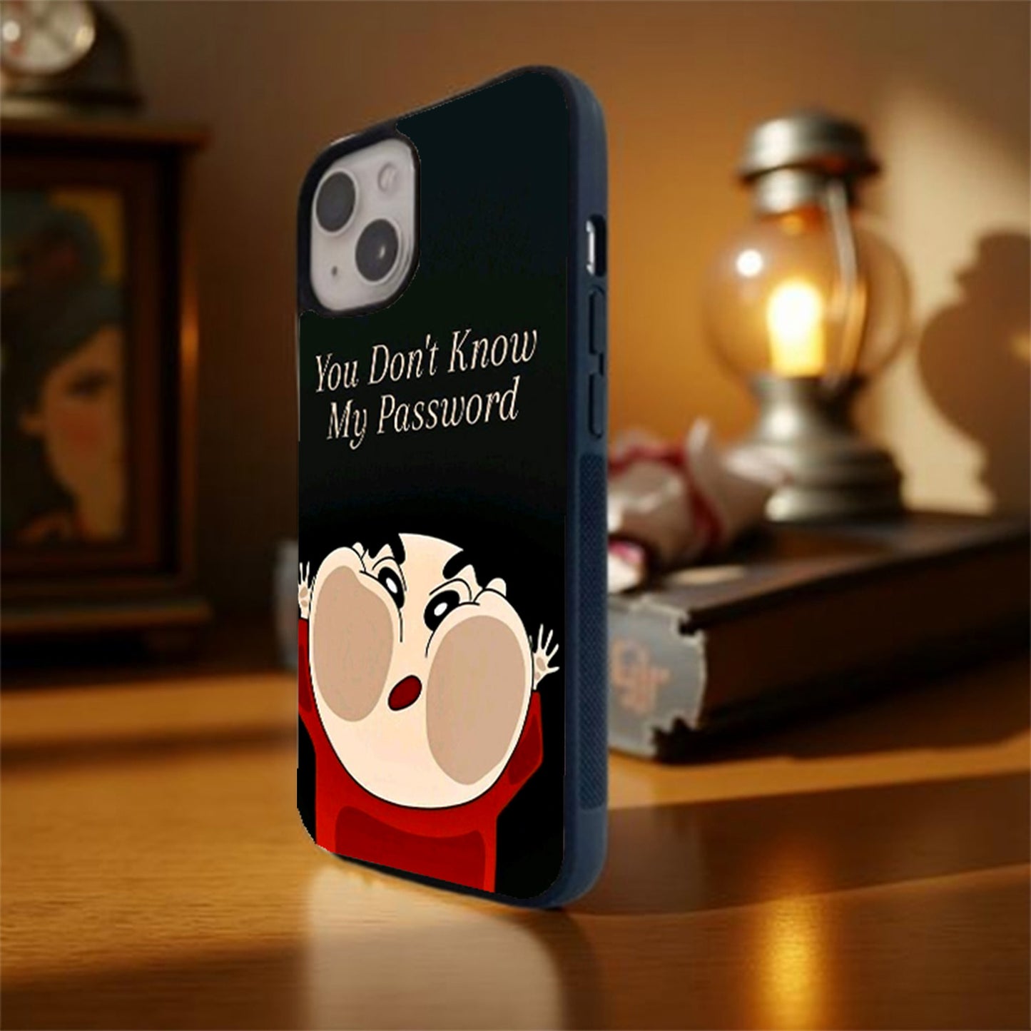 Shin-chan's Secret Glass Cover