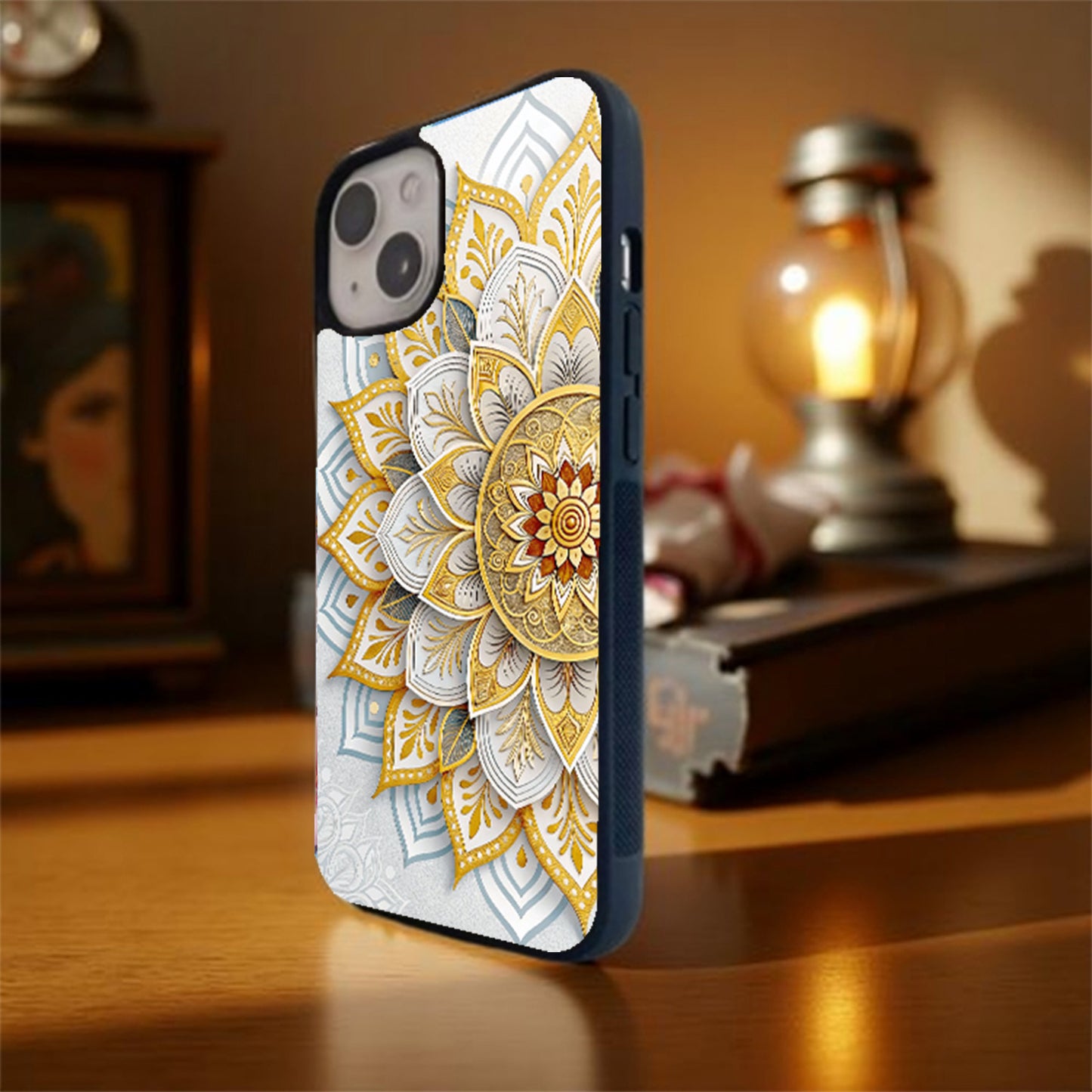 Sunstone Mandala Glass Cover