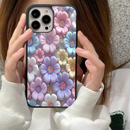 Tactile Blooms Glass Cover