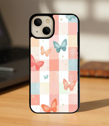 The Butterfly Quilt Glass Cover