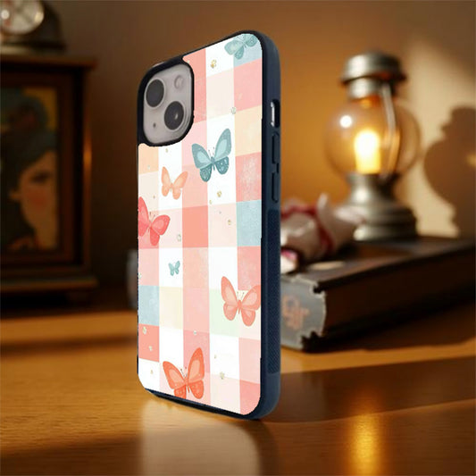 The Butterfly Quilt Glass Cover