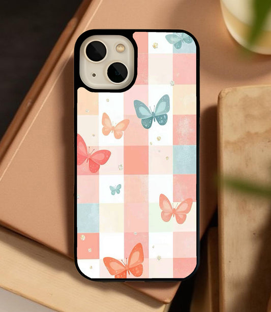 The Butterfly Quilt Glass Cover