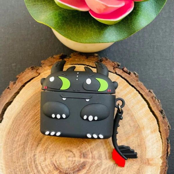 TOOTHLESS DRAGON SILICONE AIRPODS CASE COVER FOR AIRPODS PRO 2