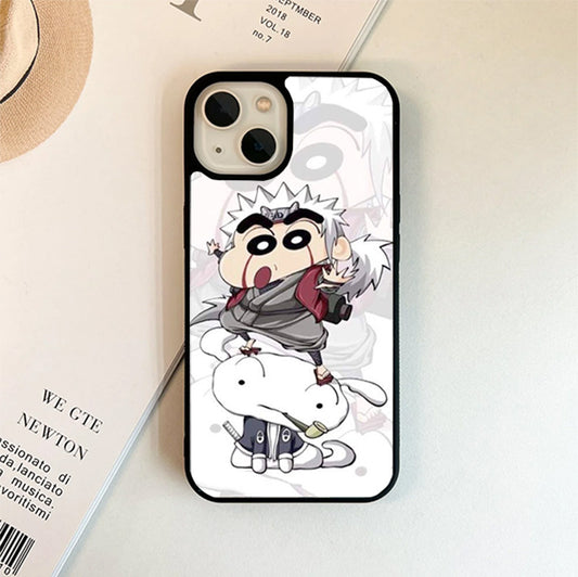 WHITE SHINCHAN Glass Cover