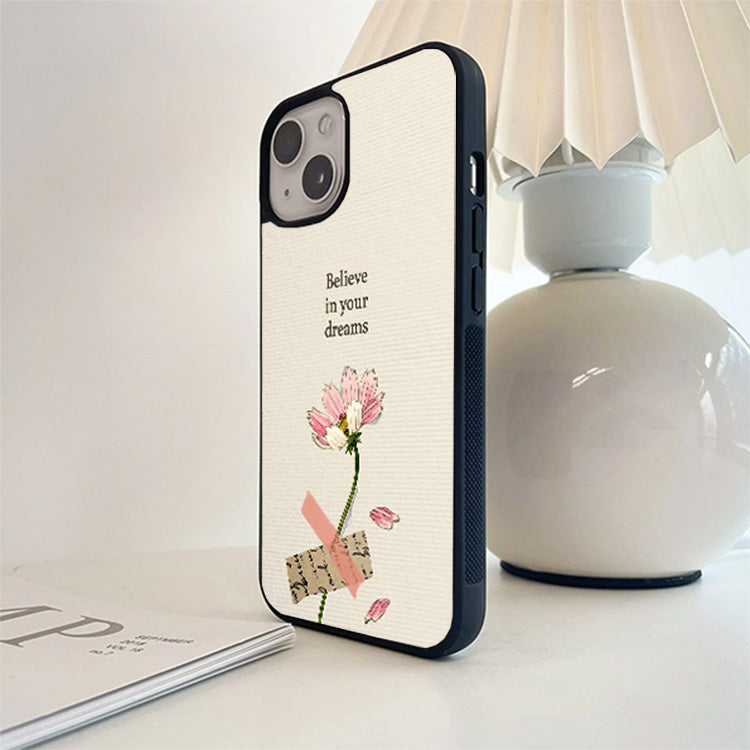 Believe in your Dream Glass Cover