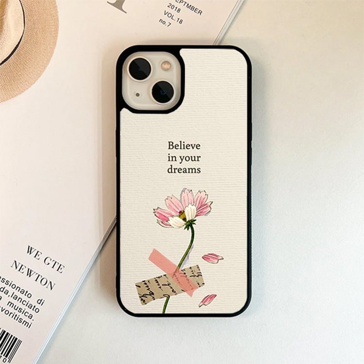Believe in your Dream Glass Cover