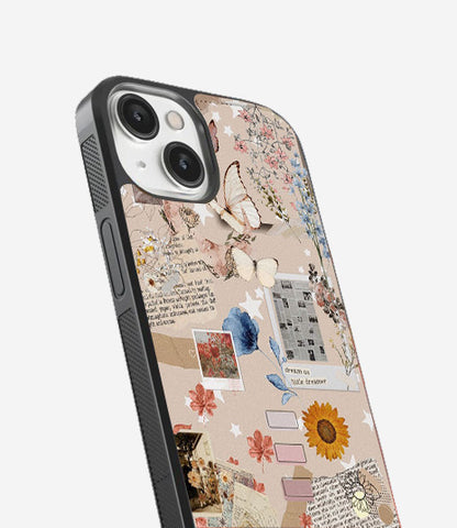 Aesthetic Butterfly Glass Cover