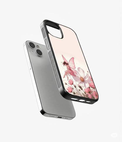 Sitting Fairy Glass Cover