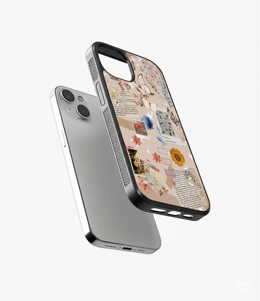 Aesthetic Butterfly Glass Cover