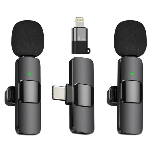 K9 Collar Interview Live Streaming YouTube Compatible Microphone Microphone with Selfie Stick for new Youtuber