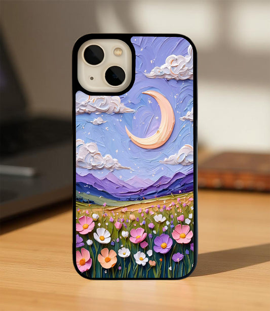 Celestial Flower Field Glass Cover