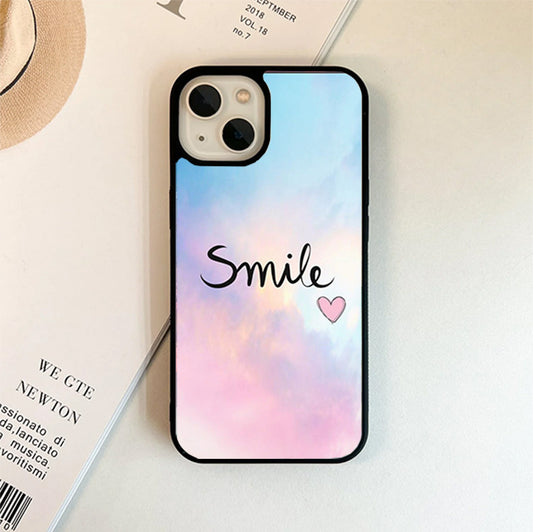 Smile Heart Glass Case