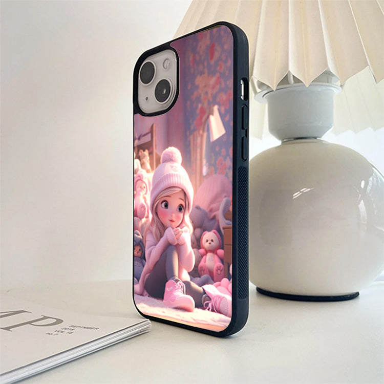 Sad Princess Glass Case