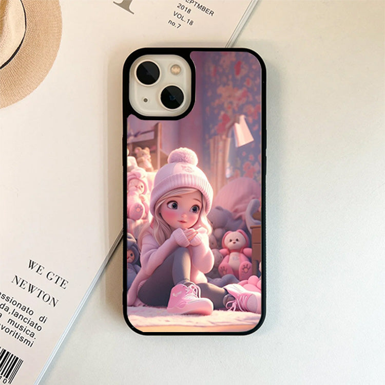 Sad Princess Glass Case